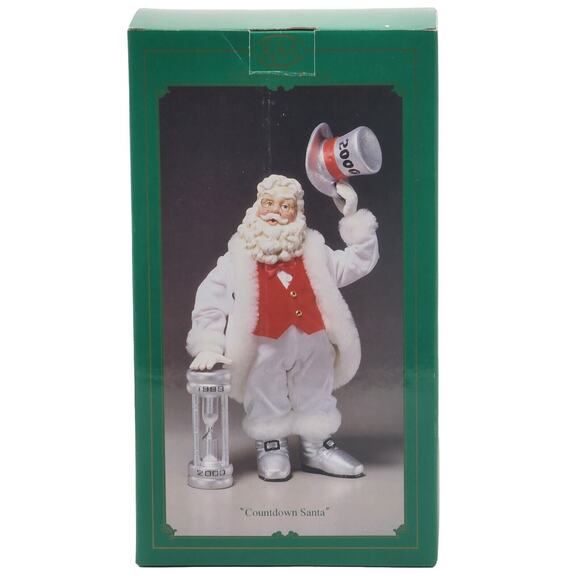 Kurt S. Adler COUNTDOWN SANTA Millennium 2000 Kurt Adler KSA Collectibles VTG - Picture 2 of 15